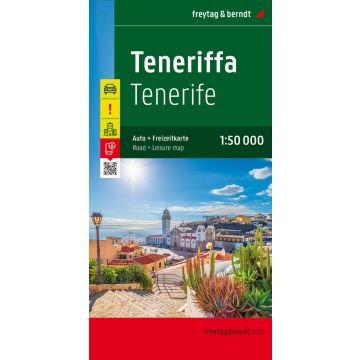 Carte routière Ténérife 1:50 000 / Freytag & Berndt