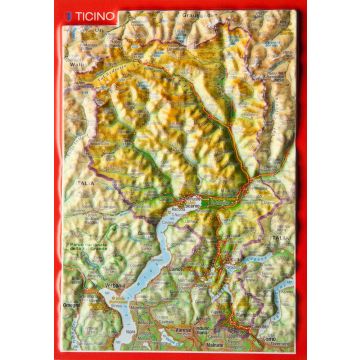 Ticino carte postale en relief
