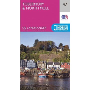 Topografische Karte OS 47 Tobermory & North Mull  1:50 000 / OS Landranger