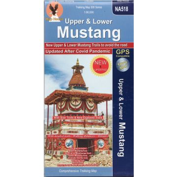 Trekking Map Upper und Lower Mustang 1:90 000 / Nepa Maps