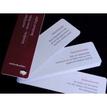 Wortfächer Heimlifeiss - Berner Haiku