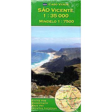 Carte de randonnée Sao Vicente 1:35 000 / AB