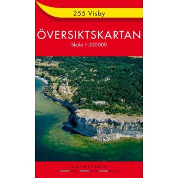 Översiktskarta 255 Visby 1:250 000