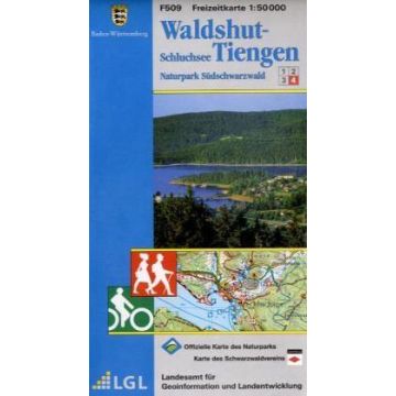 F509 Waldshut Tiengen 1:50 000 Carte de loisirs