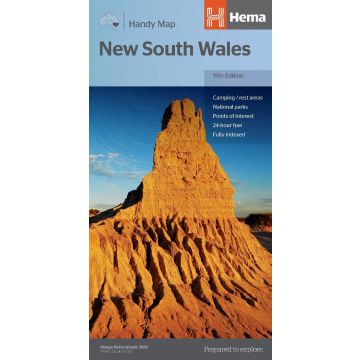 Strassenkarte New South Wales 1:1 400 000 / Hema