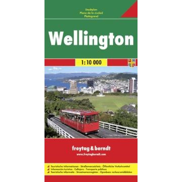 Stadtplan Wellington 1:10 000 / Freytag & Berndt