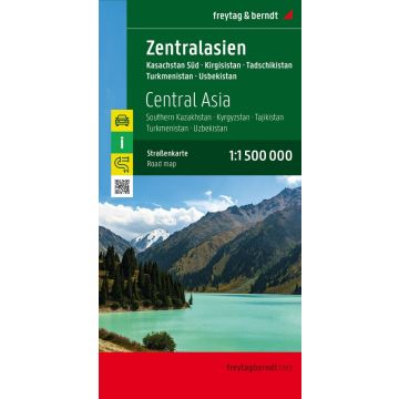 Strassenkarte Zentralasien 1:1 500 000 / Freytag & Berndt