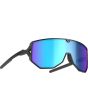 matt black/blue multi