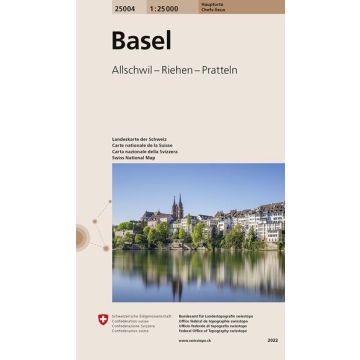 25004 Basel 1:25 000 / Swisstopo (Hauptorte)
