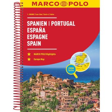 Strassenatlas Spanien Portugal 1:300'000 / Marco Polo