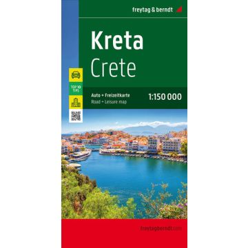 Carte routière Crète 1:150 000 / Freytag & Berndt