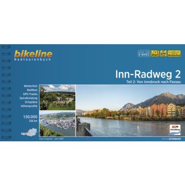 Veloführer Inn Radweg Teil 2  Bikeline/ Esterbauer