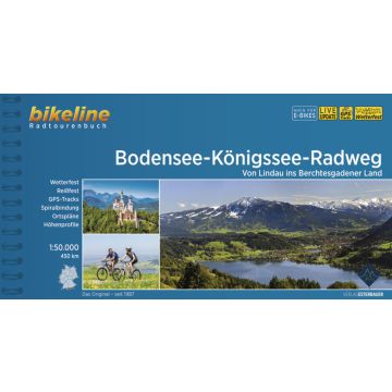 Veloführer Bodensee Königssee Radweg Bikeline / Esterbauer