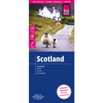 Strassenkarte Schottland 1:400 000 / Reise Know-How