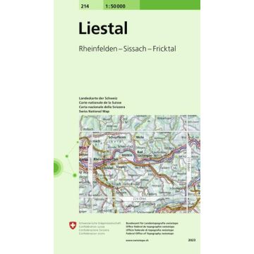 214 Liestal 1:50 000 / Swisstopo