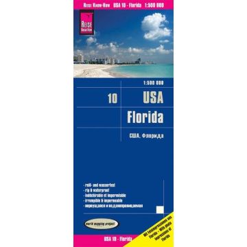 Carte routière Floride 1:500 000 / Reise Know-How