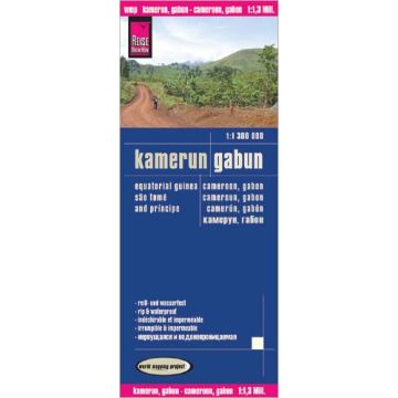 Carte routière Cameroun Gabon 1:1 300 000 / Reise Know-How