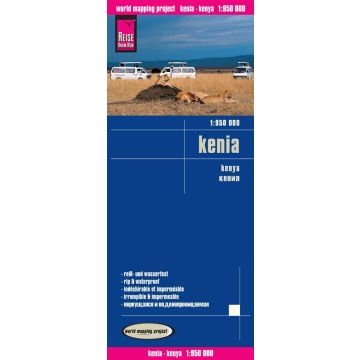 Strassenkarte Kenia 1:950 000 / Reise Know-How