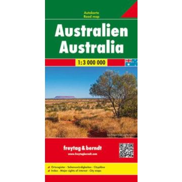 Strassenkarte Australien 1:3 Mio. / Freytag & Berndt