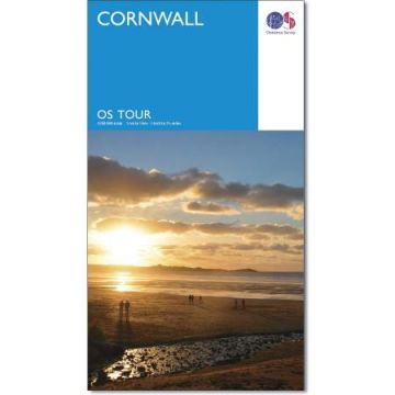 Strassenkarte Cornwall 1:100 000 / OS Tour 1