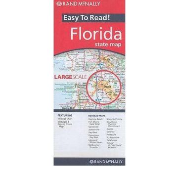 Carte routière Florida State Map / Rand McNally 