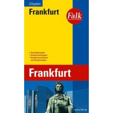 Stadtplan Frankfurt 1:20 000 / Falk 