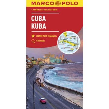 Strassenkarte Kuba 1:1 Mio. / Marco Polo