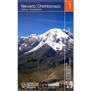 Wanderkarte Nevado Chimborazo 1:20 000 