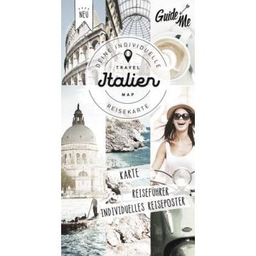 Carte routière Italien Guide Me (édition allemande) / Hallwag   