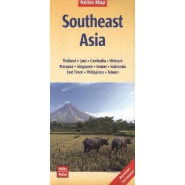 Carte routière Southeast Asia 1:4 500 000 / Nelles