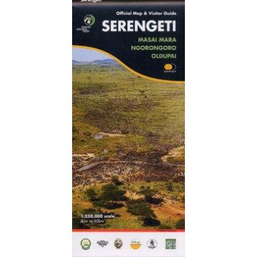 Serengeti 1:250 000 / Official Map & Guide
