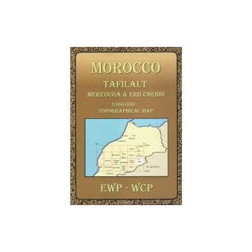 Carte topographique Tafilalt 1:160 000 Maroc / EWP