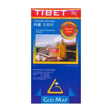 Tibet 1:2 Mio. / Gizi Map