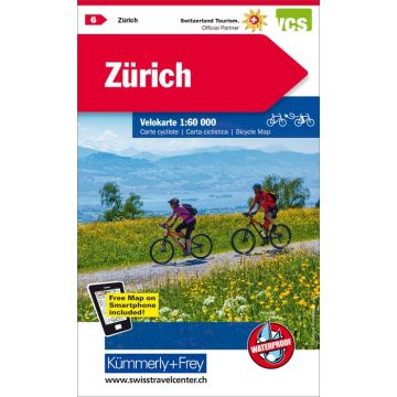 Carte cycliste Zurich (6) 1:60'000