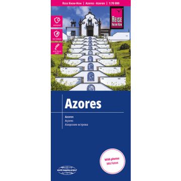 Strassenkarte Azoren 1:70 000 / Reise Know-How