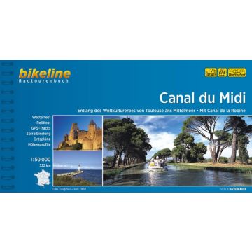 Veloführer Canal du Midi Radweg Bikeline / Esterbauer
