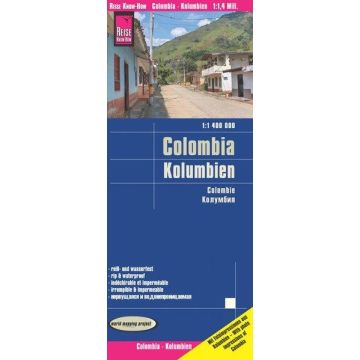 Strassenkarte Kolumbien 1: 1 400 000 / Reise Know-How