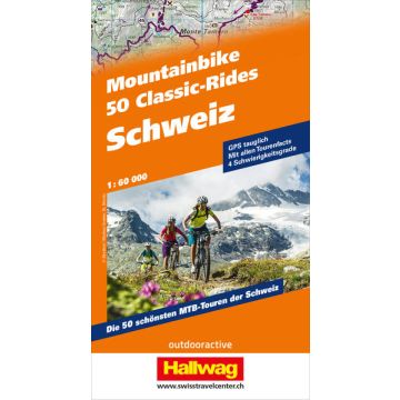 Mountainbike 50 Classic-Rides Schweiz / Hallwag