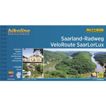 Veloführer Saarland Radweg VeloRoute SaarLorLux Bikeline / Esterbauer