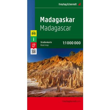 Strassenkarte Madagaskar 1:1 Mio. / Freytag & Berndt