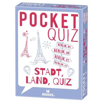 Pocket Quiz Stadt, Land, Quiz / Moses