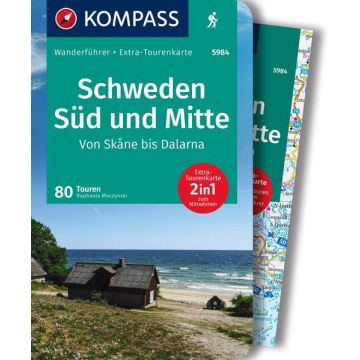 Wanderführer Schweden Süd und Mitte / Kompass