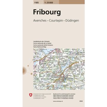1185 Fribourg 1:25 000 / Swisstopo
