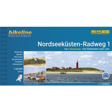 Veloführer Nordseeküsten Radweg 1 Niederlande Bikeline /Esterbauer