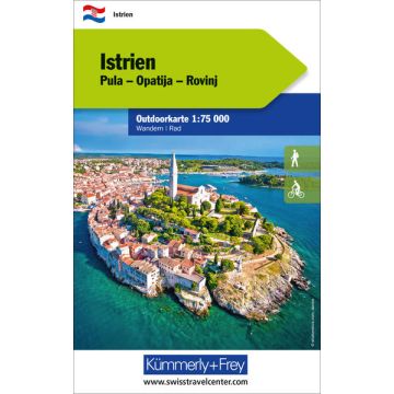 Wanderkarte Istrien 1:75 000 / Kümmerly & Frey