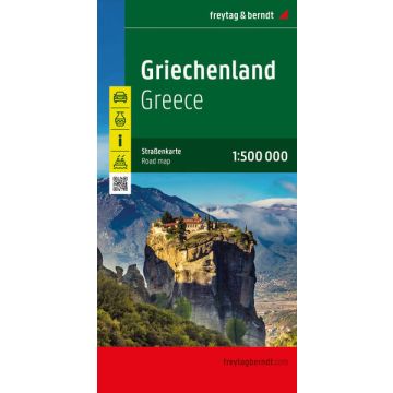 Strassenkarte Griechenland 1:500 000 / Freytag & Berndt