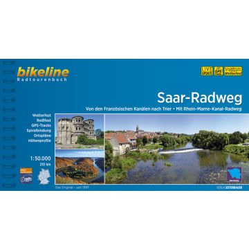 Veloführer Saar Radweg Bikeline / Esterbauer