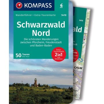 Wanderführer Schwarzwald Nord / Kompass 
