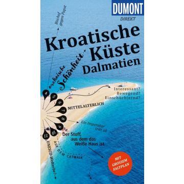 Reiseführer Kroatische Küste Dalmatien / Dumont direkt