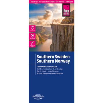 Strassenkarte Südschweden Südnorwegen 1:875 000 / Reise Know-How